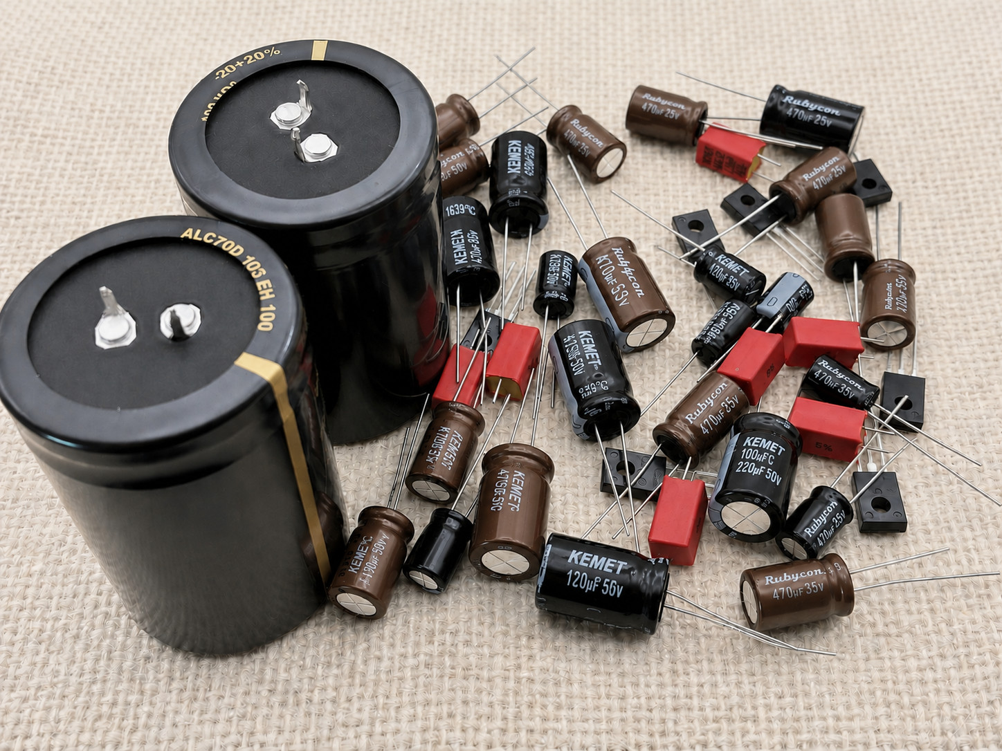 Kenwood KA-5500 rebuild restoration recap upgrade kit repair filter capacitor
