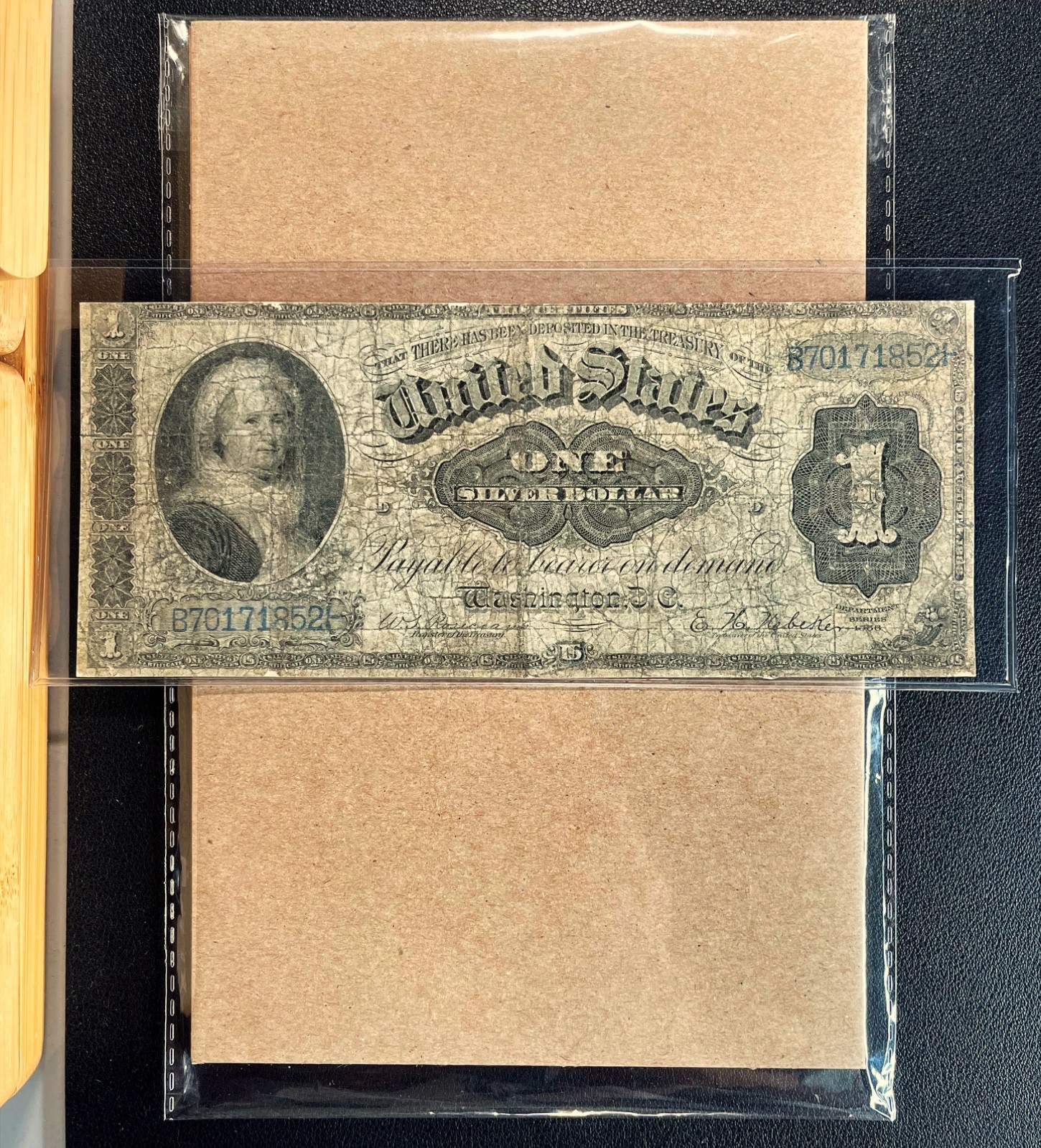 Fr. 221 1886 $1 Silver Certificate 