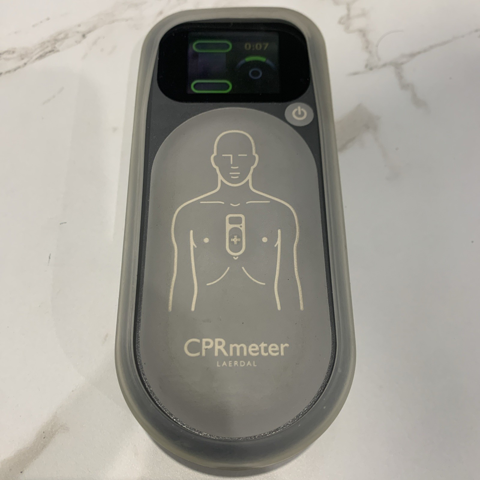 Laerdal CPRMeter 2 - CPR Feedback Device - w/ Protective Sleeve