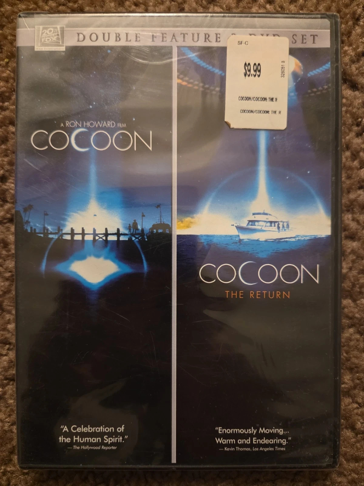 Cocoon Cocoon The Return DVD Double Feature 2-Disc Set Ron Howard Sealed OOP Cocoon Cocoon The Return DVD Double Feature 2-Disc Set Ron Howard Sealed OOP