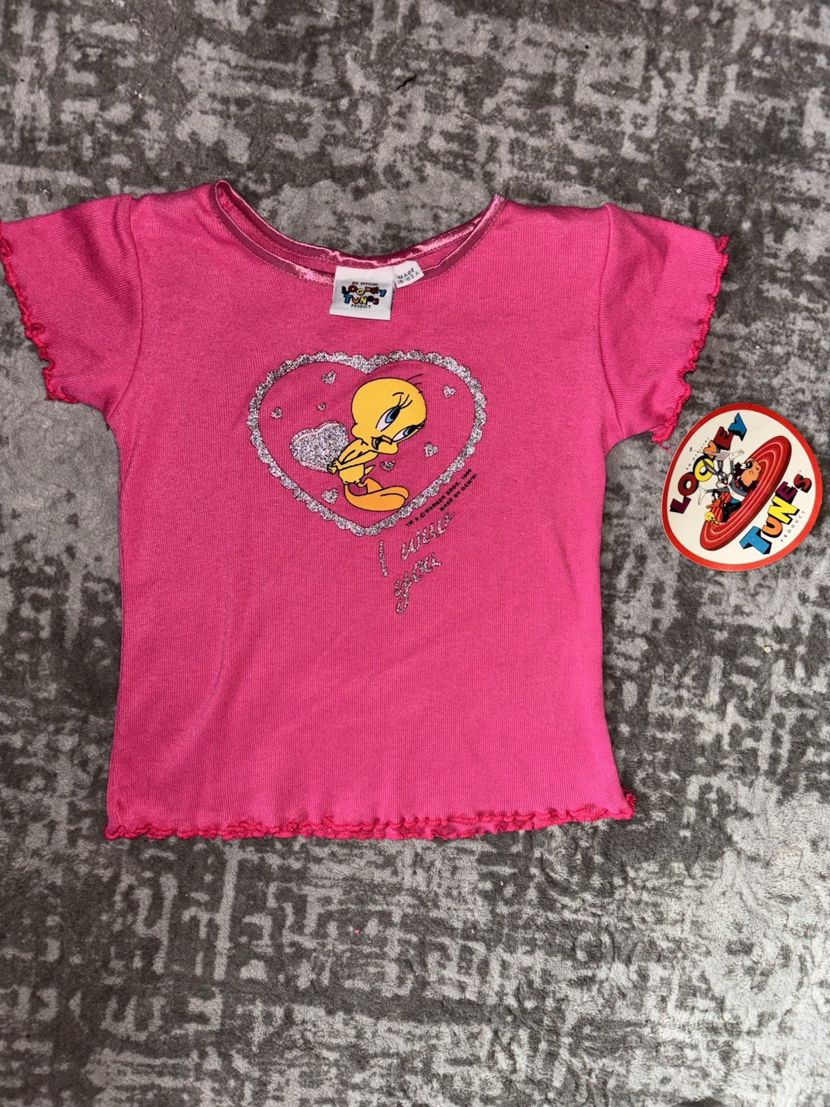Rare Vintage 90s Looney Tunes Tweety Bird T-Shirt Size NWT 3T Rare Vintage 90s Looney Tunes Tweety Bird T-Shirt Size NWT 3T