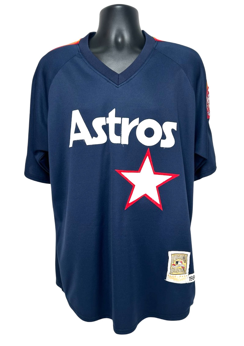 Vintage Mitchell & Ness Nolan Ryan 1986 Houston Astros Jersey Sz 54 Made in USA Vintage Mitchell & Ness Nolan Ryan 1986 Houston Astros Jersey Sz 54 Made in USA