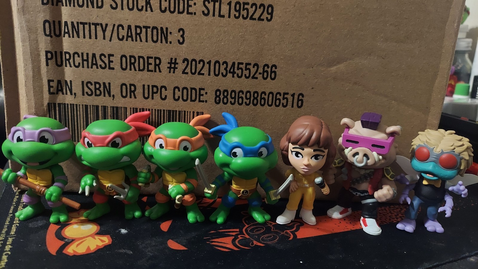 Funko Mystery Minis TMNT Teenage Mutant Ninja Turtles Figure Lot Of 7 Funko Mystery Minis TMNT Teenage Mutant Ninja Turtles Figure Lot Of 7
