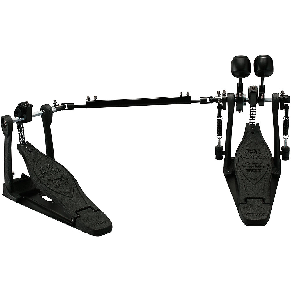 TAMA Iron Cobra 600 Duo Glide Double Bass Drum Pedal - Dark Shadow Edition