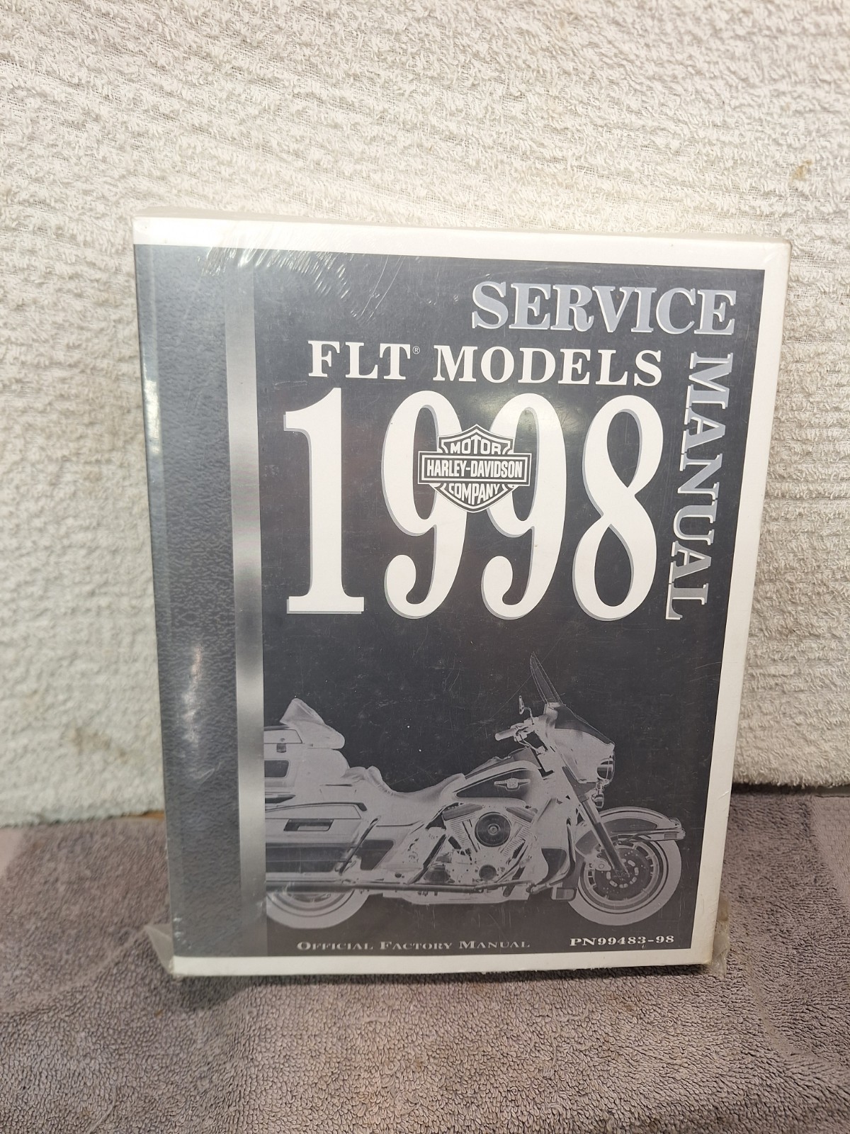1998 Harley-Davidson Touring Service Manual OEM 99483-98 Repair FLT Road Glide 1998 Harley-Davidson Touring Service Manual OEM 99483-98 Repair FLT Road Glide