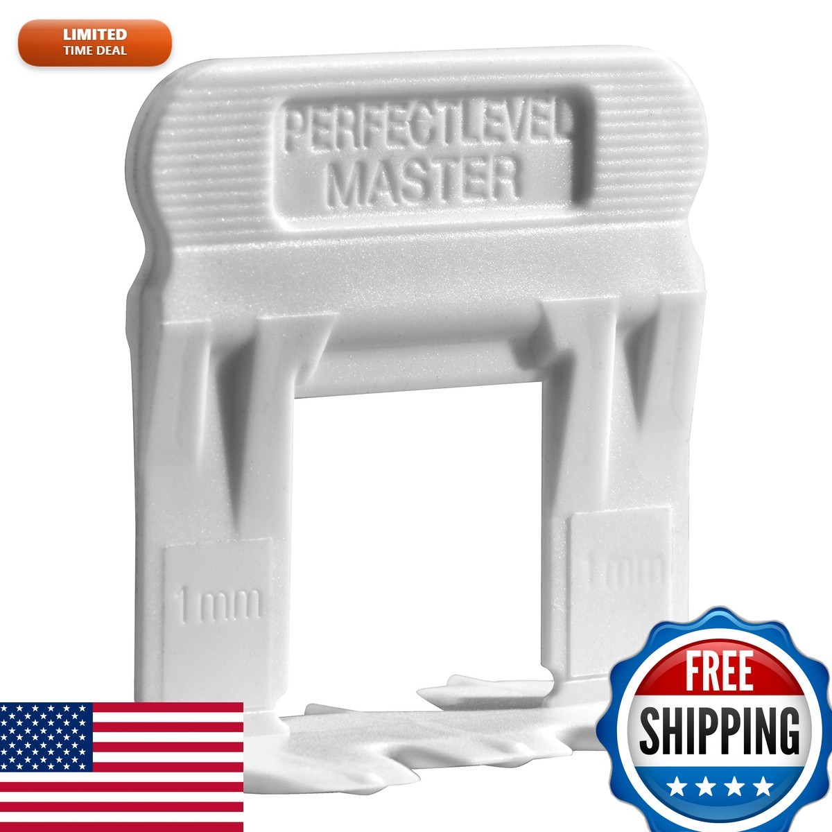 T-Lock Perfect Level Master Tile Leveling Clips 1500pcs 1/32