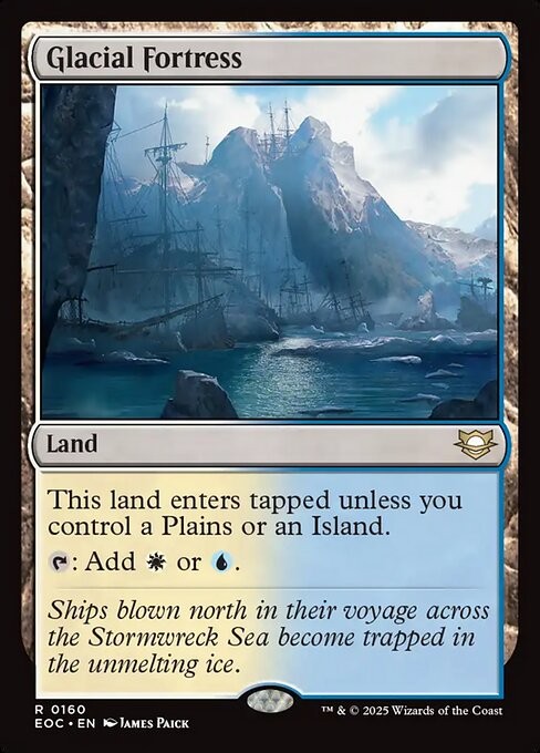 Glacial Fortress 160 R Normal EOC MTG NM