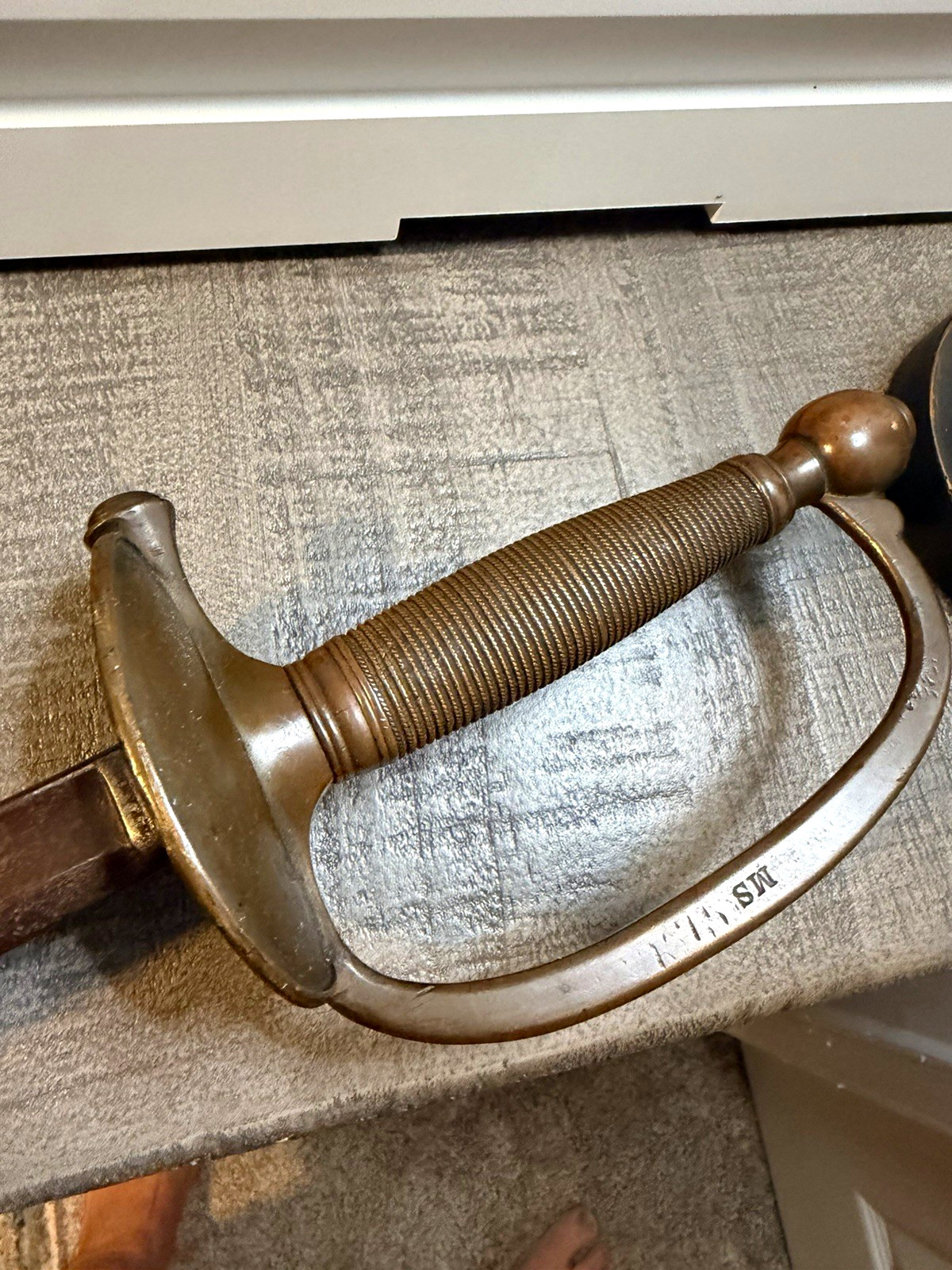 U.S. Civil War Ames 1843 NCO Original Marked Sword U.S. Civil War Ames 1843 NCO Original Marked Sword