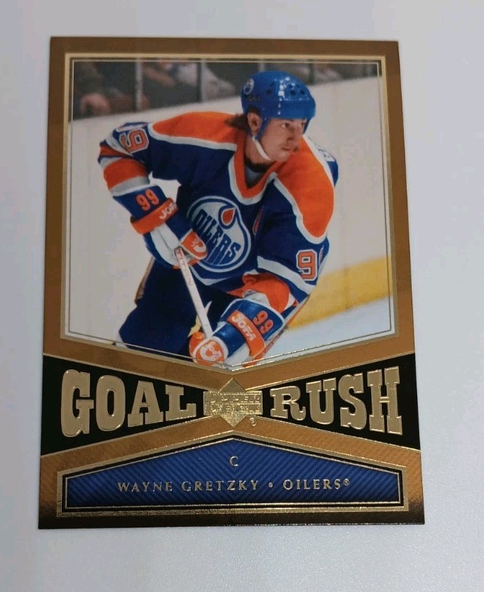 2005-06 Upper Deck - Goal Rush Wayne Gretzky #GR6 2005-06 Upper Deck - Goal Rush Wayne Gretzky #GR6