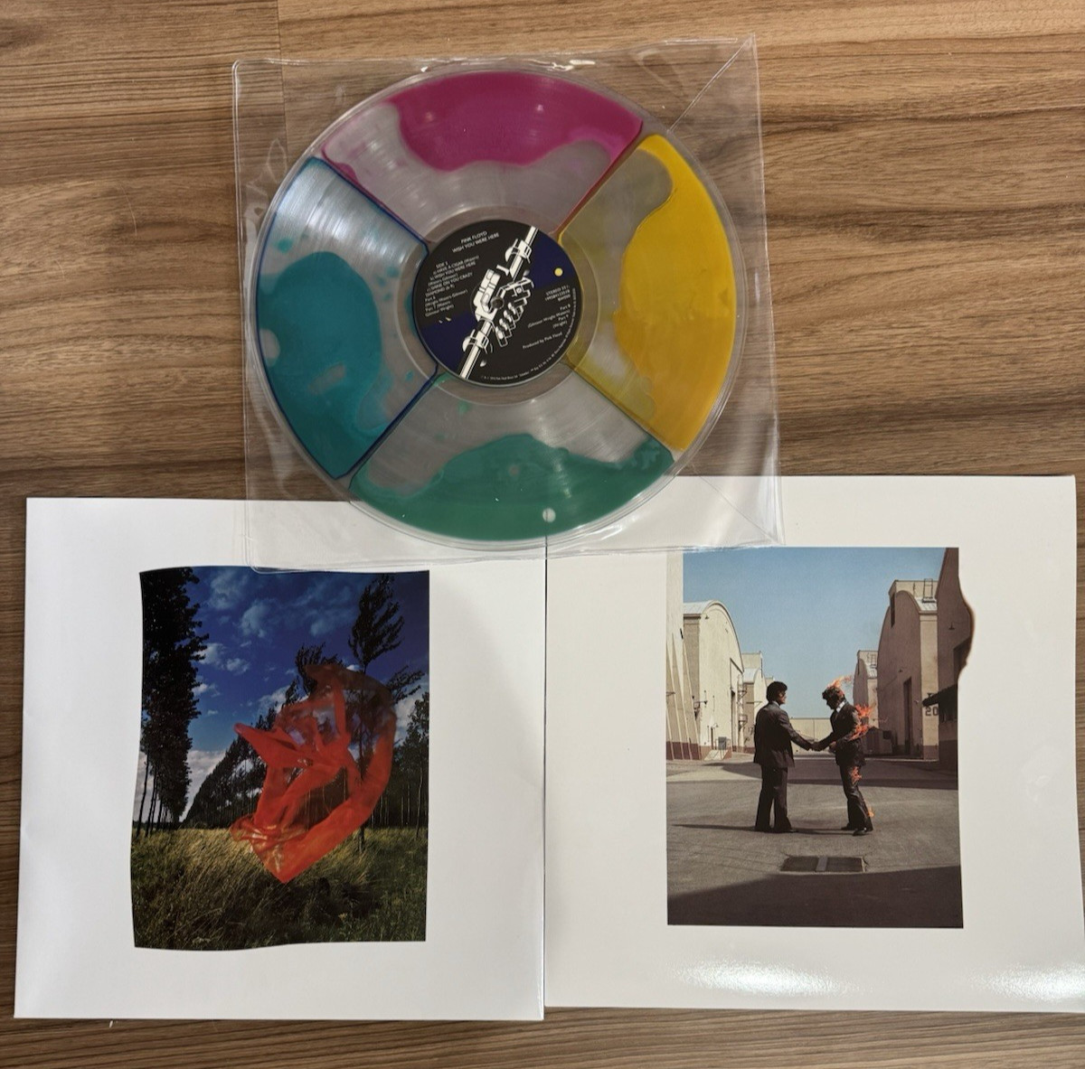 Pink Floyd Wish You Were Here Liquid Vinyl LP Brand New Limited Edition Unplayed Pink Floyd Wish You Were Here Liquid Vinyl LP Brand New Limited Edition Unplayed