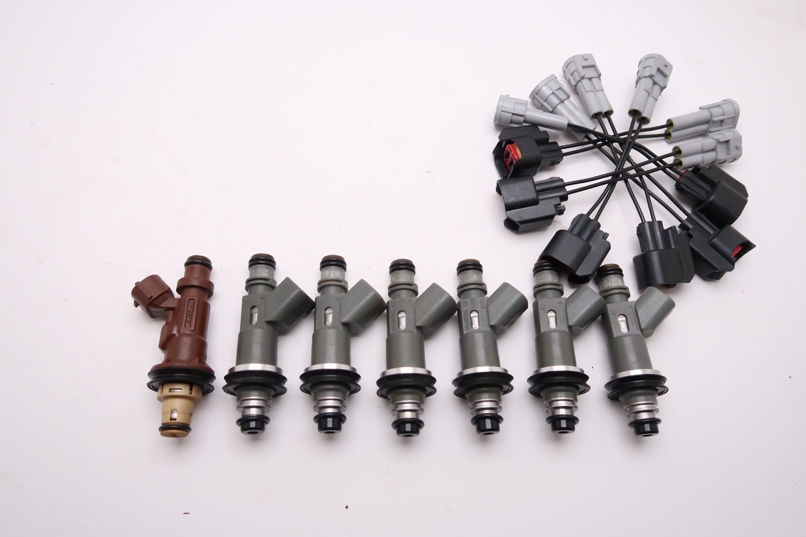 SET 6 DENSON UPGRADE 12 HOLE FOR FUEL INJECTORS 3.4 REPLACEMENT 23250-62040