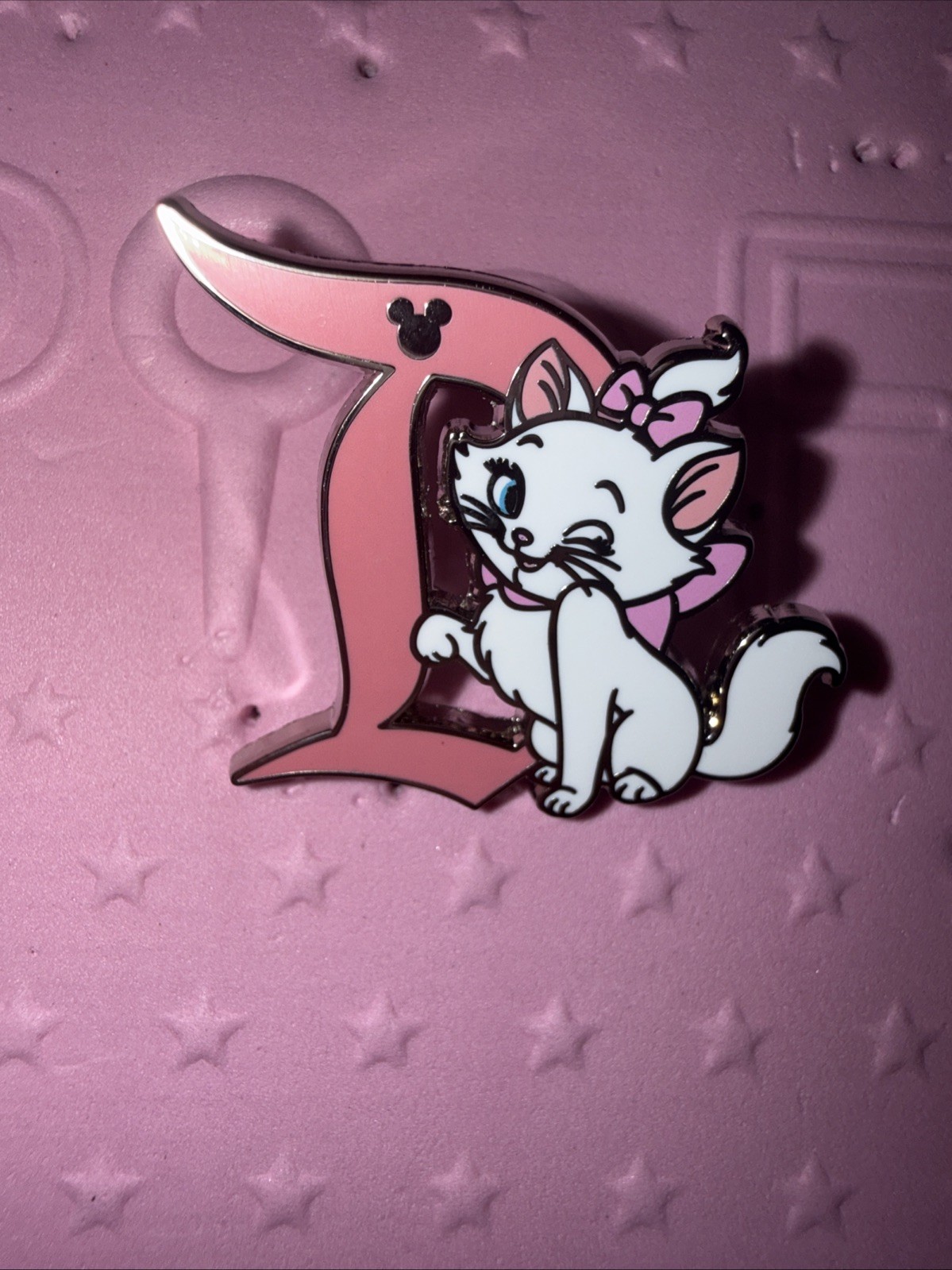 DLR Marie Aristocats Disneyland D Characters Hidden Mickey 2024 Disney Pin DLR Marie Aristocats Disneyland D Characters Hidden Mickey 2024 Disney Pin