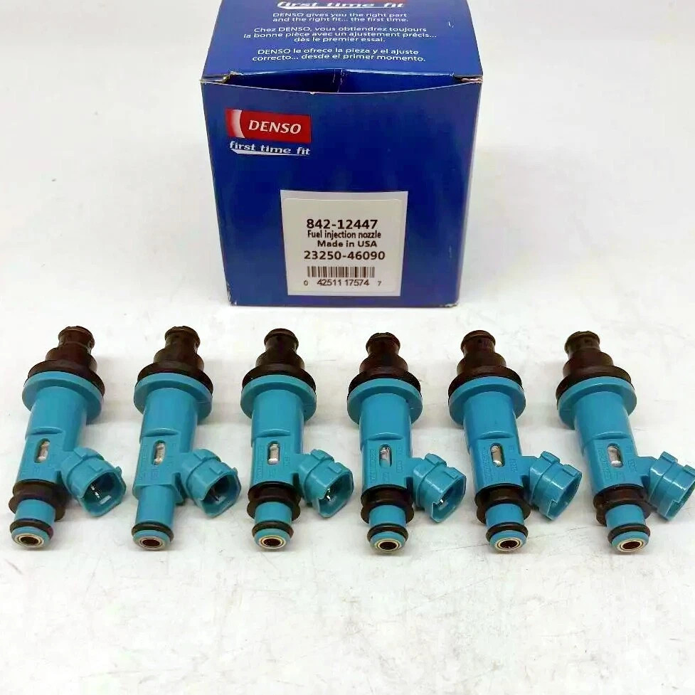 6x OEM DENSO Fuel Injector For Lexus Is300 Gs300 93-98 Supra 2JZGE 2JZ GE 3.0L