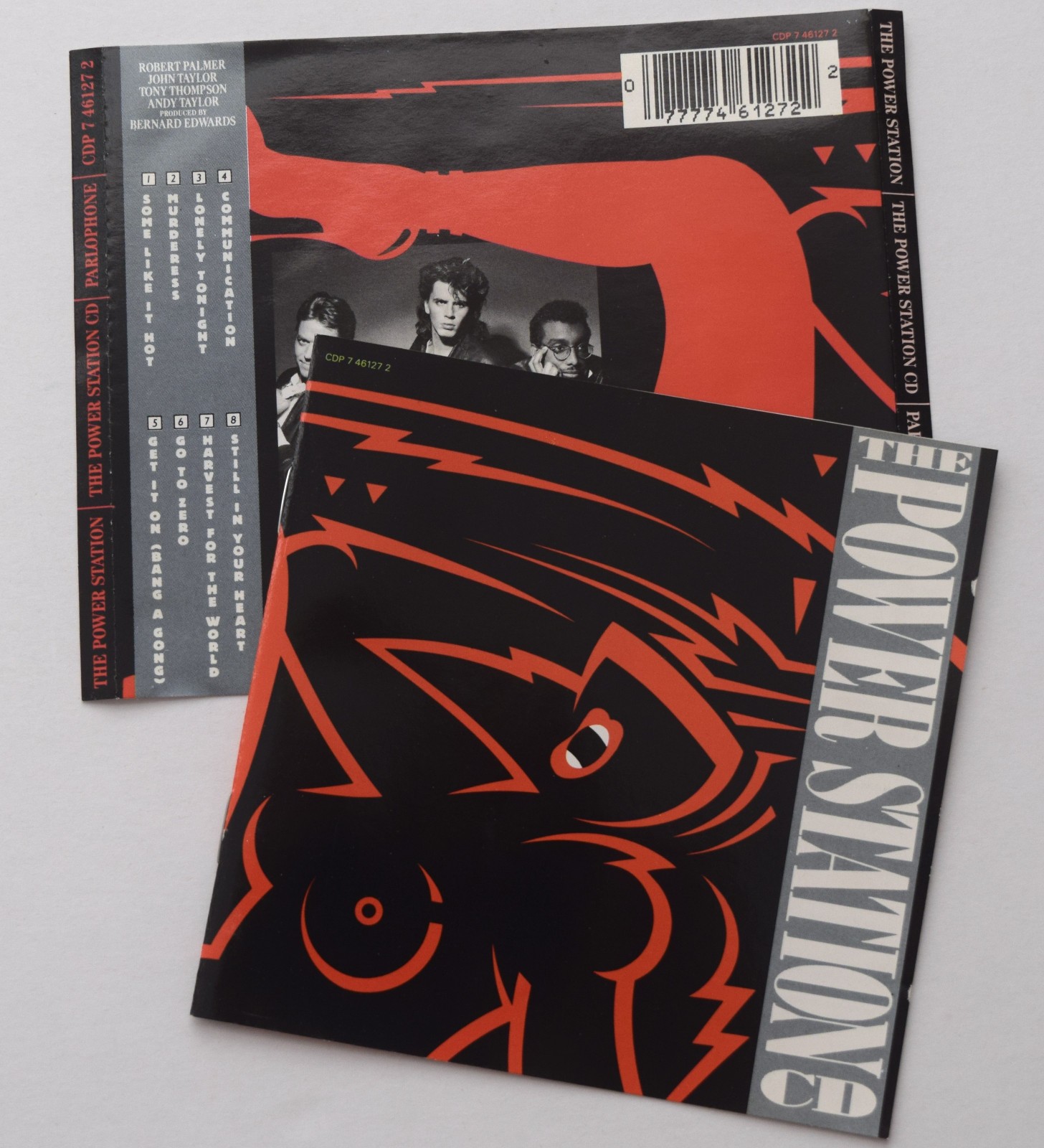 The Power Station : The Power Station CD (1993) INLAY ONLY - no disc The Power Station : The Power Station CD (1993) INLAY ONLY - no disc