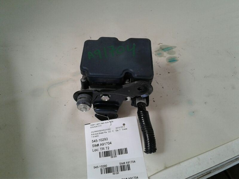 Anti-Lock Brake Part Modulator Canada Market Fits 17-19 CR-V 113616
