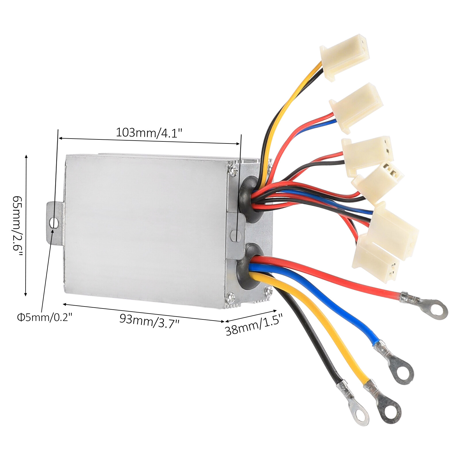 24V 36V 48V 1000W 800W 500W 350W 250W Brush Speed Controller For E-Bike Scooter