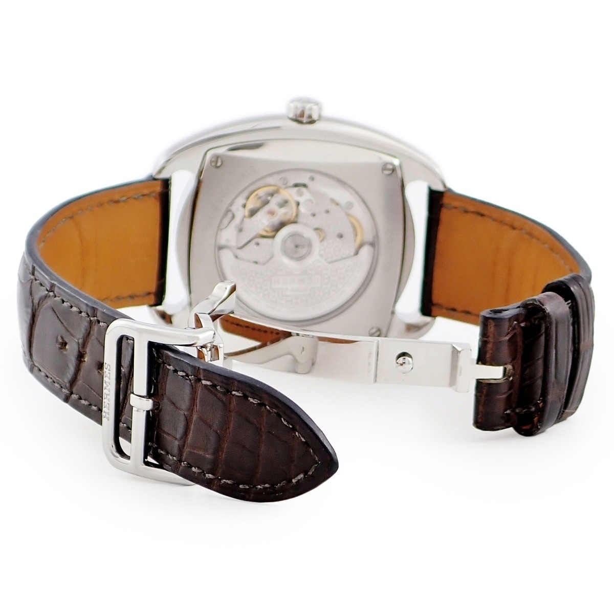 Hermes Dressage DR5.71B Silver Small Seconds Automatic Men\'s Watch Accessary