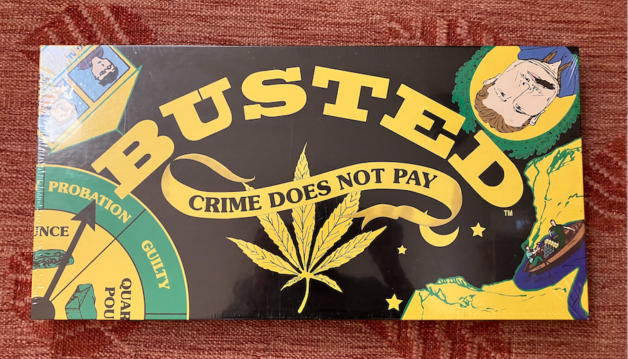 BUSTED - board game, mint, never opened