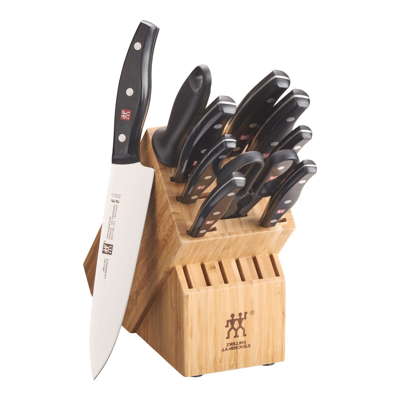ZWILLING Signature 11 pc Knife Block Set Natural 30768-000 SALE ZWILLING Signature 11 pc Knife Block Set Natural 30768-000 SALE