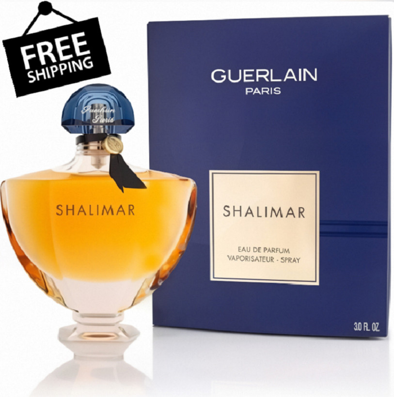 Guerlain Shalimar 3 oz / 90 ml Eau de Parfum Spray for Women New In Box USA Guerlain Shalimar 3 oz / 90 ml Eau de Parfum Spray for Women New In Box USA