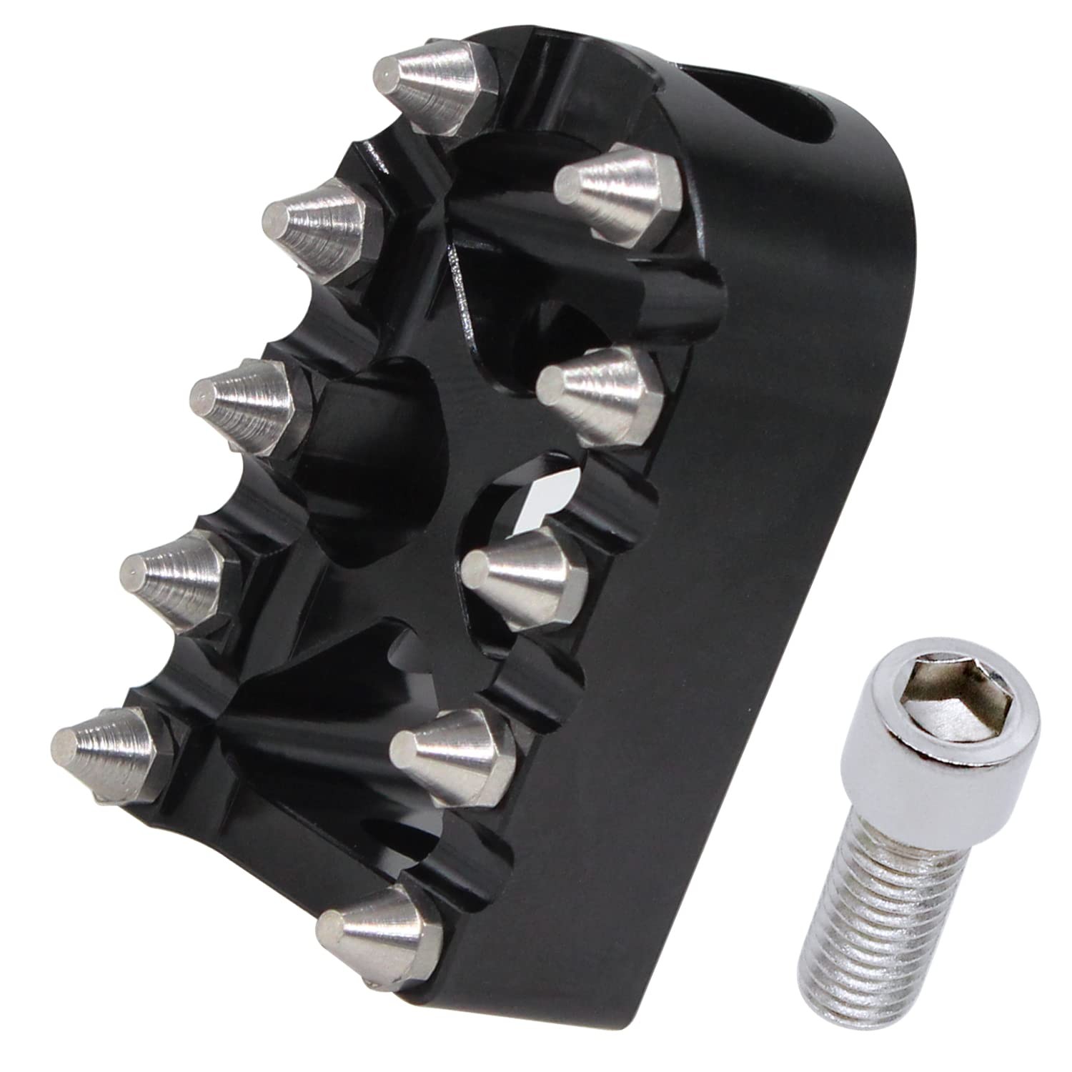 Motorcycle Shifter Peg Shift Lever CNC Billet Foot Pegs Compatible with Harley D