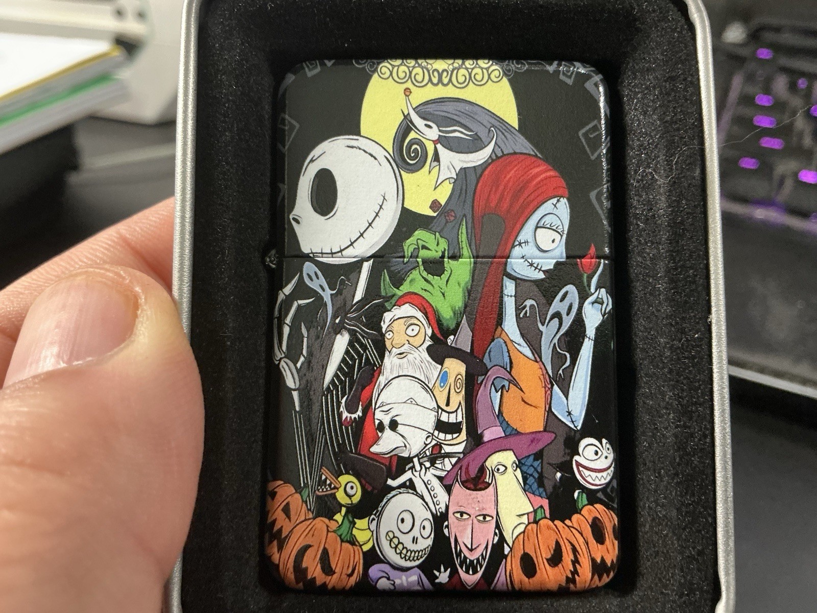 The Nightmare Before Christmas Custom Lighter The Nightmare Before Christmas Custom Lighter