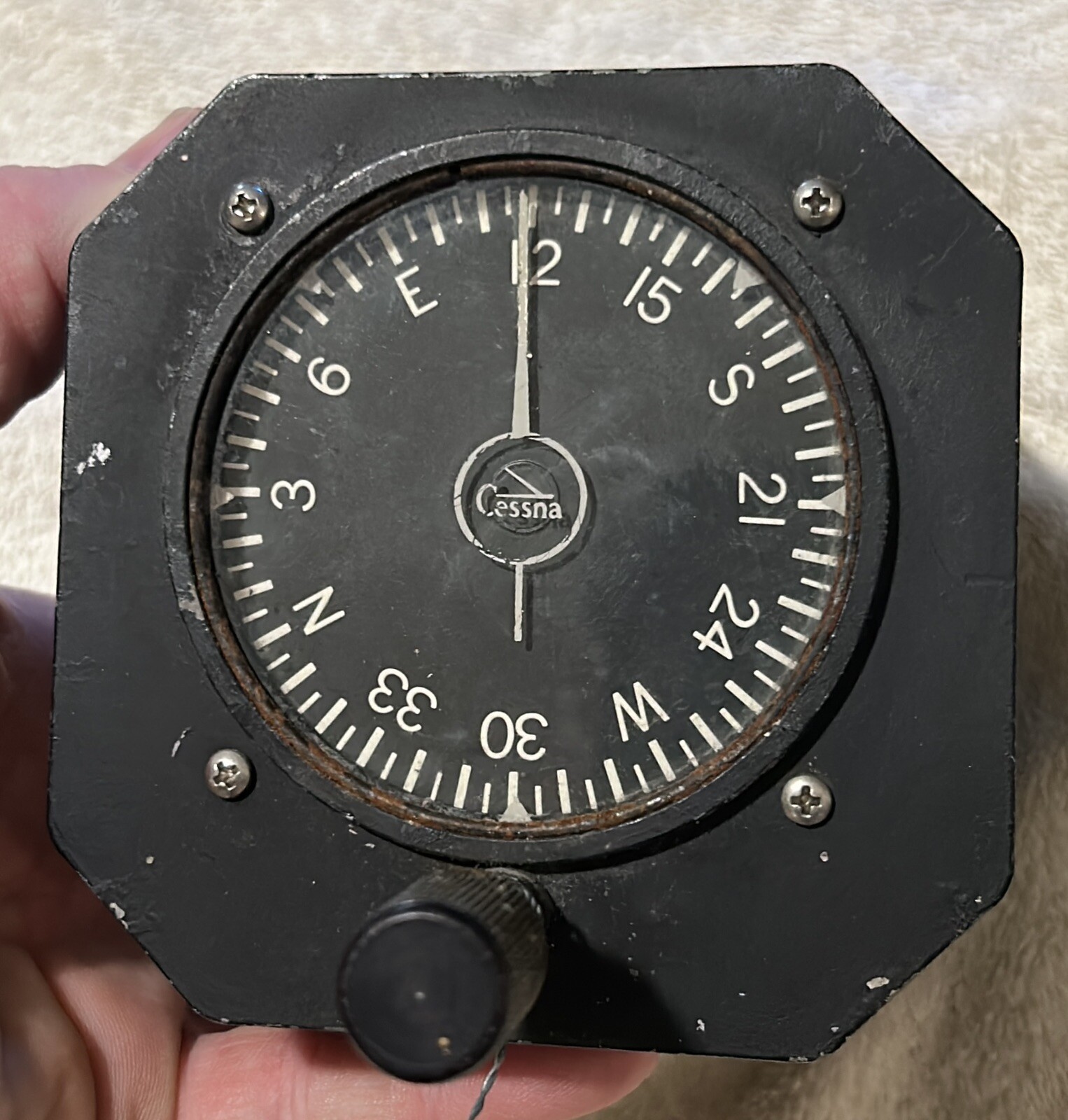 C661002-0201, RCA10-J-3965-02, Cessna R.C. Allen Vacuum Directional Gyro C661002-0201, RCA10-J-3965-02, Cessna R.C. Allen Vacuum Directional Gyro