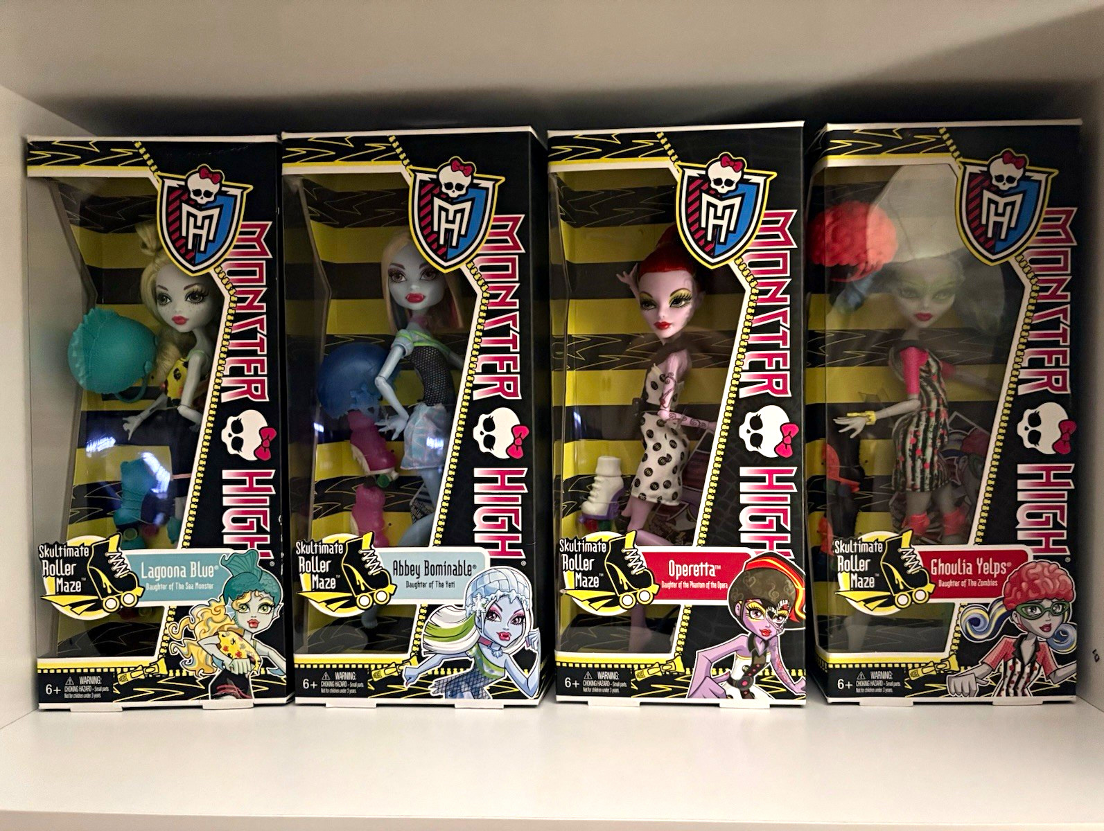 Monster High Skultimate Roller Maze 4 doll lot Monster High Skultimate Roller Maze 4 doll lot