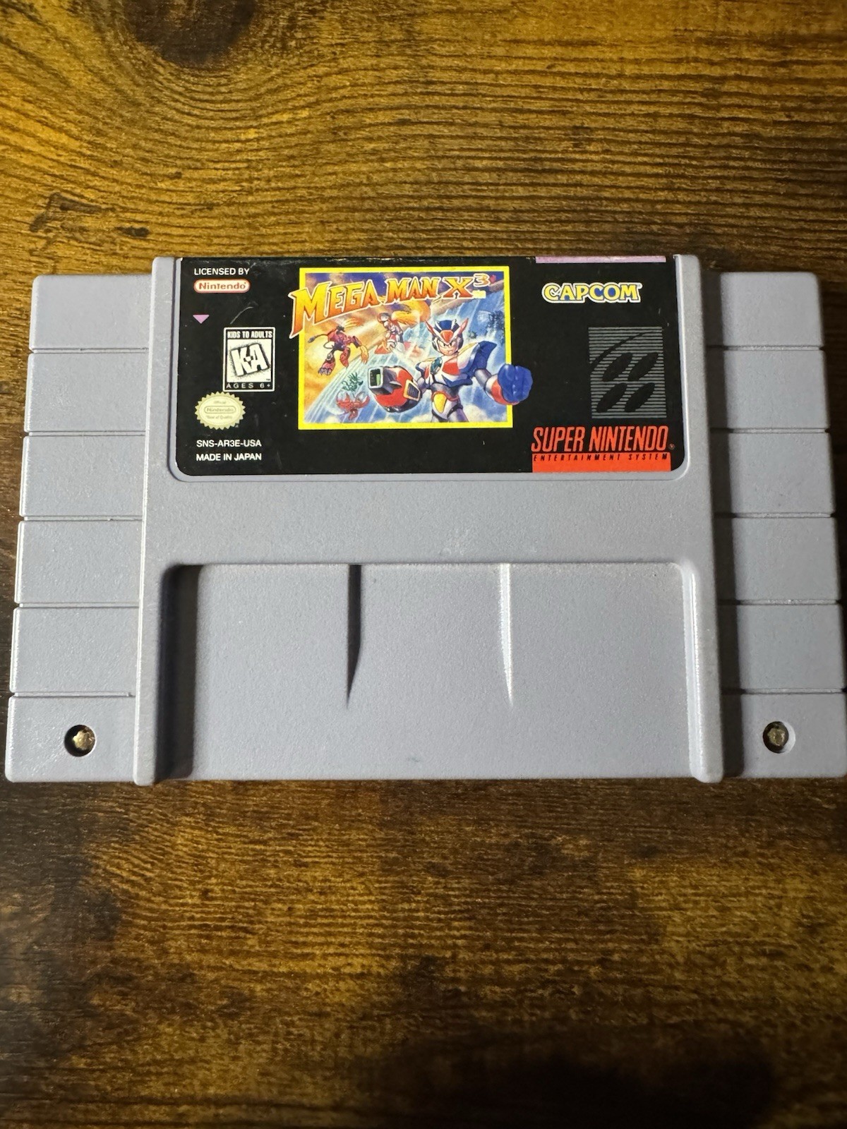 SNES Mega Man X3 SNES Mega Man X3