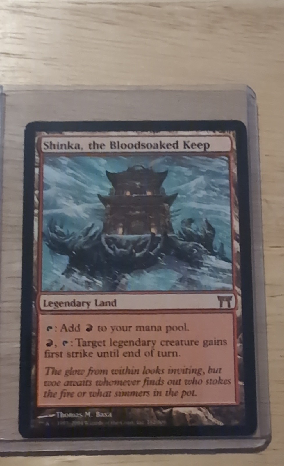 Shinka, the Bloodsoaked Keep Champions of Kamigawa Regular