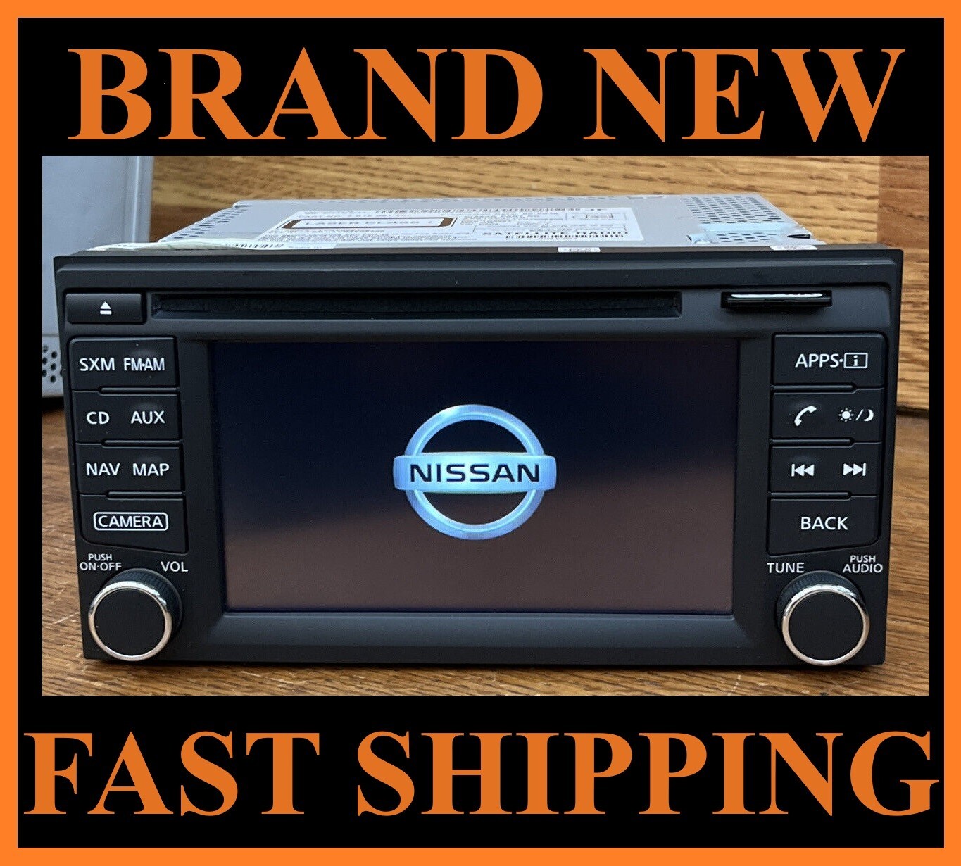 New 2016-20 Nissan Frontier Cd Touchscreen Navigation Radio Rockford Fosgate Nav
