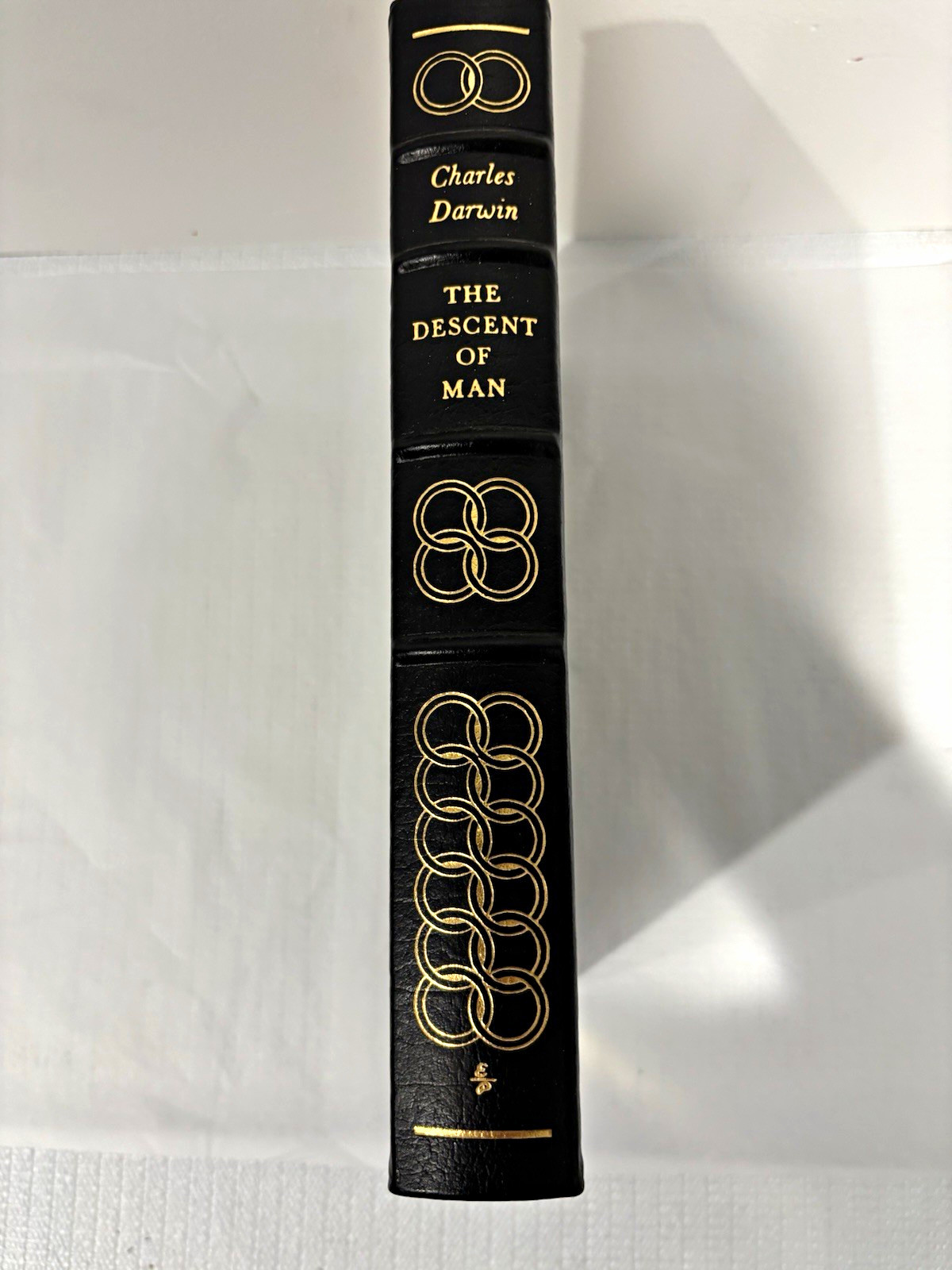 Easton Press THE DESCENT OF MAN Charles Darwin 100 Greatest Leather MINT