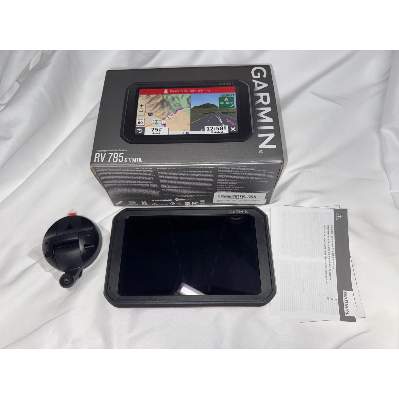 Garmin RV 785 & Traffic 7\