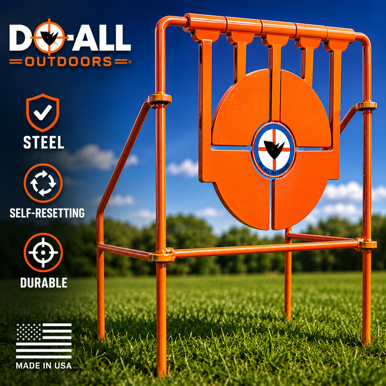 Do-All Outdoors Reactive Steel Target NEW