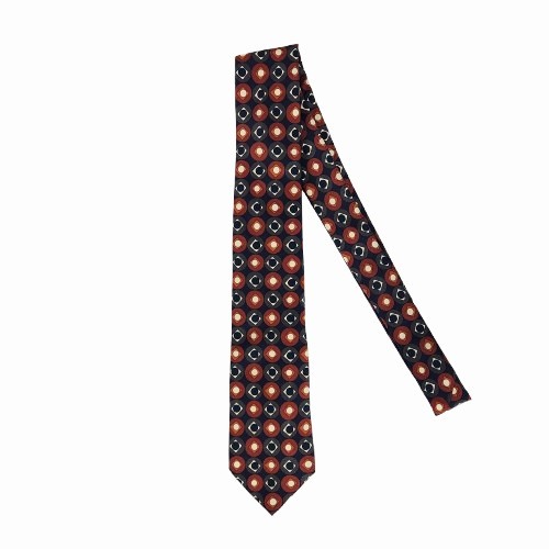NWT Murano Collezione Blue Orange Gray Dot 100% Silk Tie-Made in Italy NWT Murano Collezione Blue Orange Gray Dot 100% Silk Tie-Made in Italy