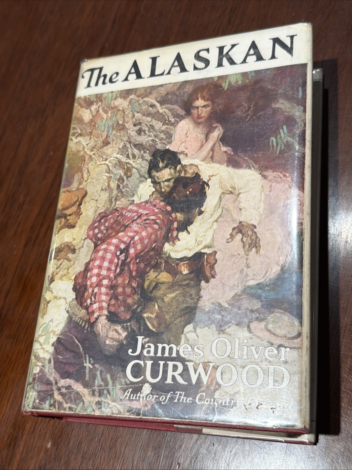 The Alaskan by James Oliver Curwood HC DJ 1922 Frontier Legend