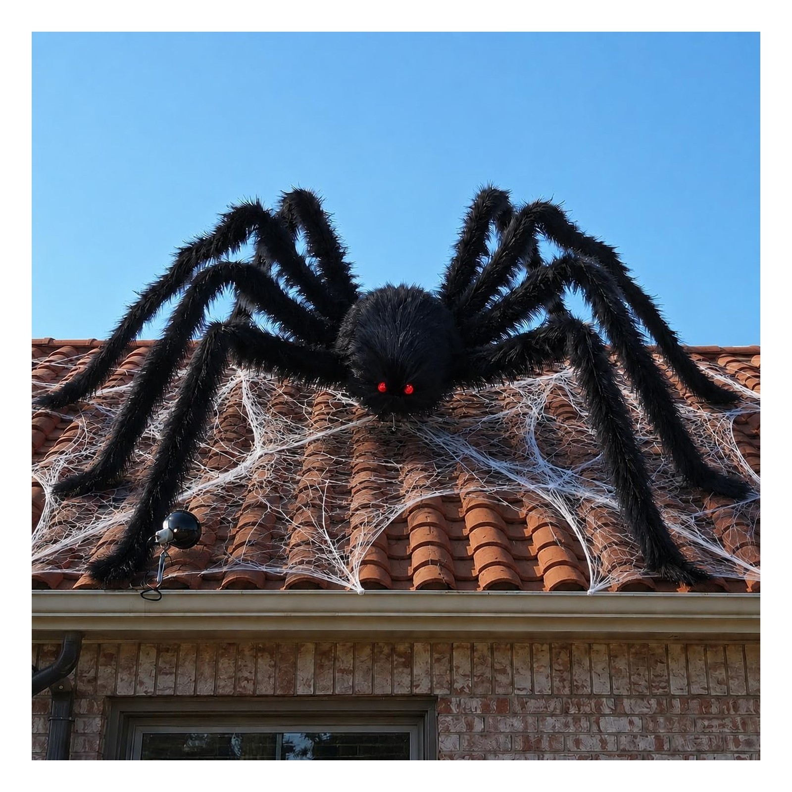 15FT Giant Spider Halloween Decorations Outdoor,Extra Large Outdoor Spiders 15FT Giant Spider Halloween Decorations Outdoor,Extra Large Outdoor Spiders
