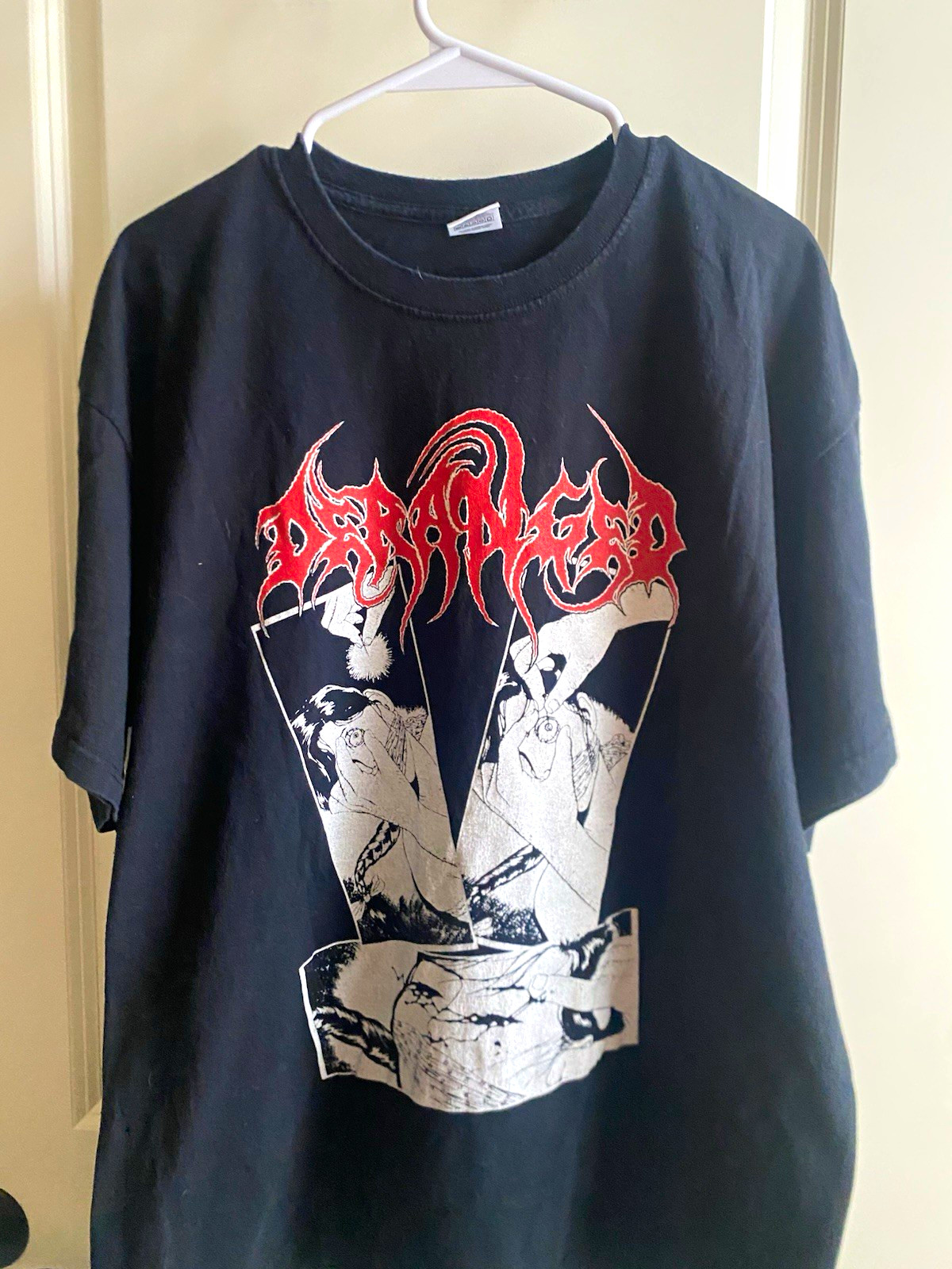 Vintage Deranged Death To Posers T Shirt XL Death Metal Band Tee FOTL Rare 🔥🔥 Vintage Deranged Death To Posers T Shirt XL Death Metal Band Tee FOTL Rare 🔥🔥