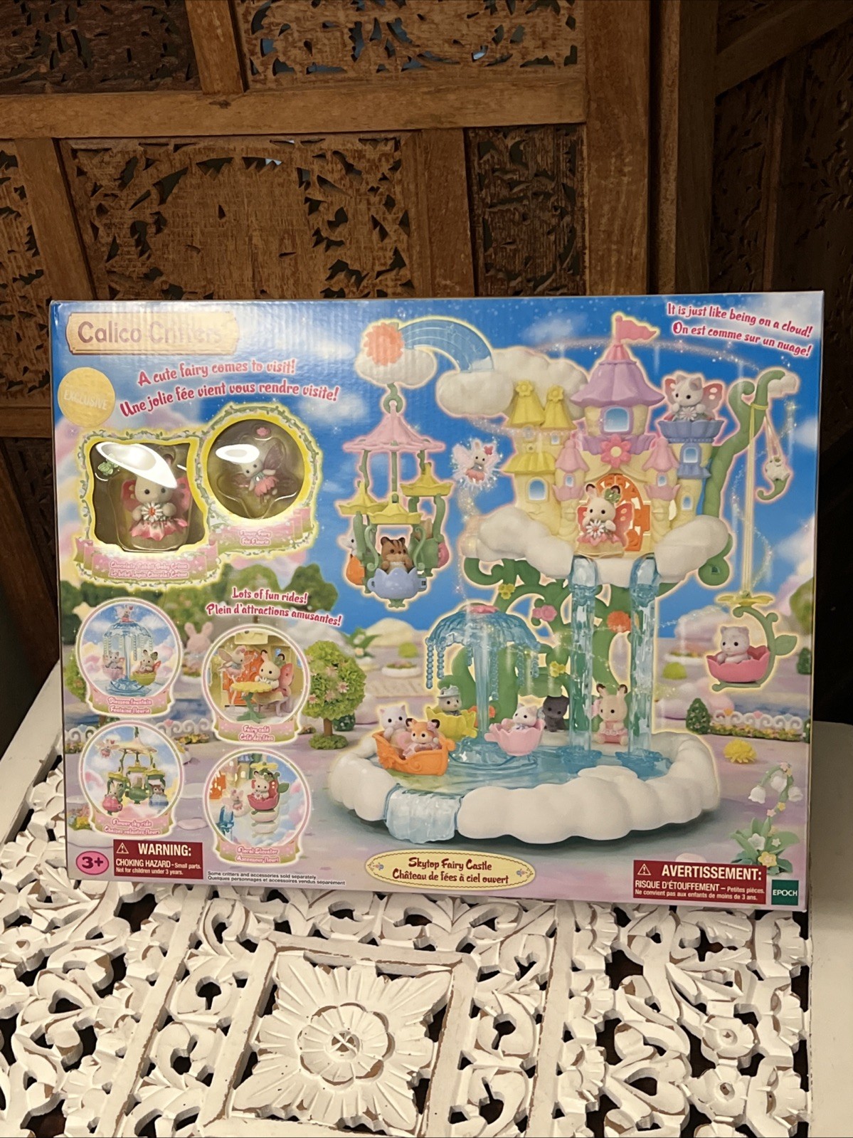 Sylvanian Families Sky Dreamy Fairy Castle Calico Critters Japan Doll Set NEW