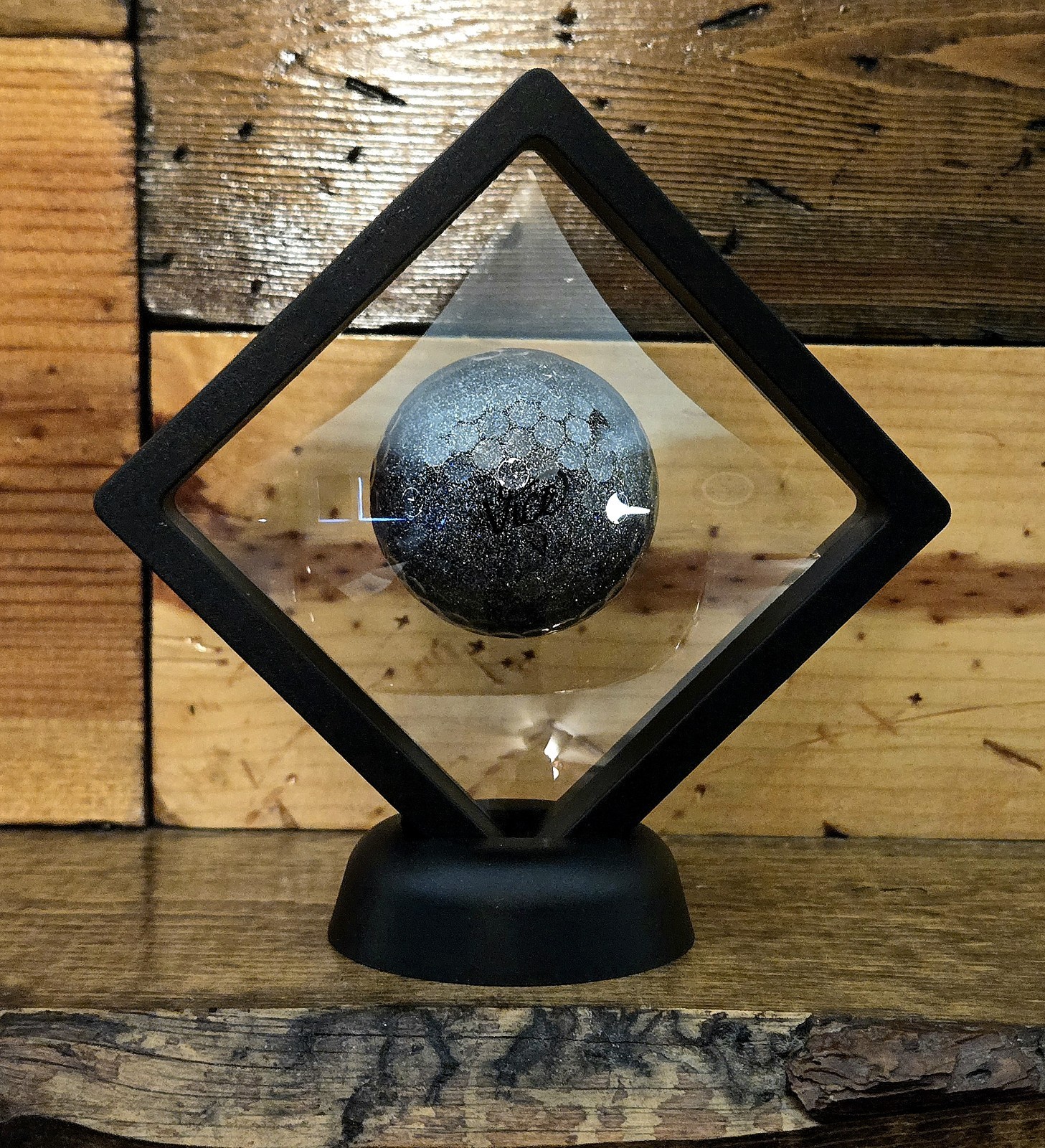 Vice Moonrock Golf Ball With Display Case  Very Rare  Only 12,000 Balls Made