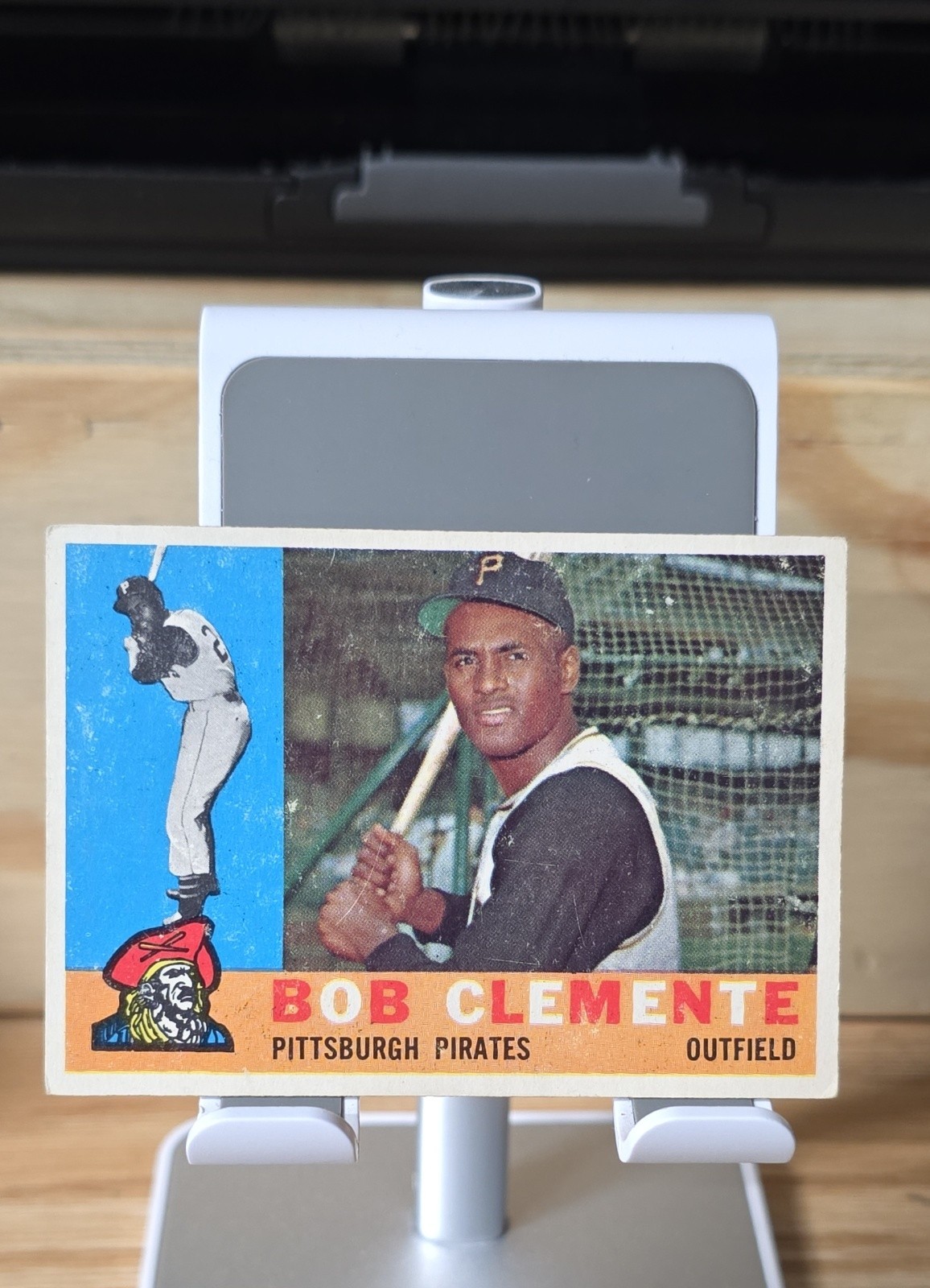 1960 Topps - Roberto Clemente #326 Called Bob on Card 1960 Topps - Roberto Clemente #326 Called Bob on Card