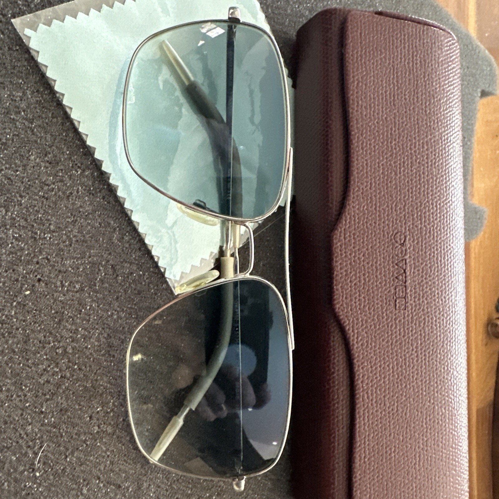 Perfect Oliver Peoples Sunglasses Clifton OV 1150/S 50363F Silver/blue VFX Perfect Oliver Peoples Sunglasses Clifton OV 1150/S 50363F Silver/blue VFX