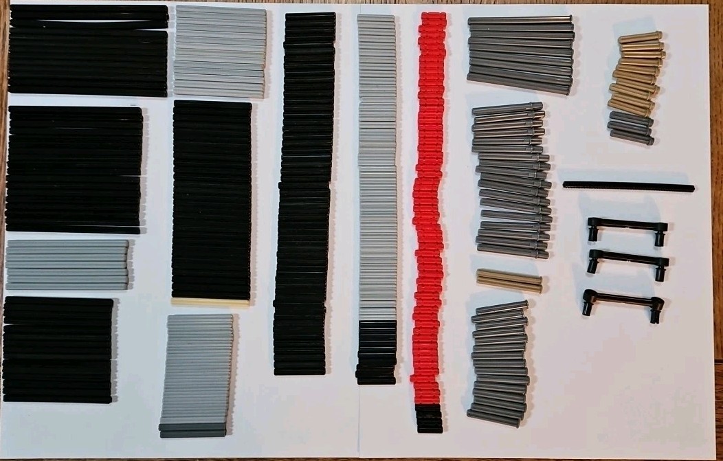 350+ PIECES LEGO Technic Mindstorms EV3 Random Bulk Parts Lot AXLE MOC Lengths 350+ PIECES LEGO Technic Mindstorms EV3 Random Bulk Parts Lot AXLE MOC Lengths