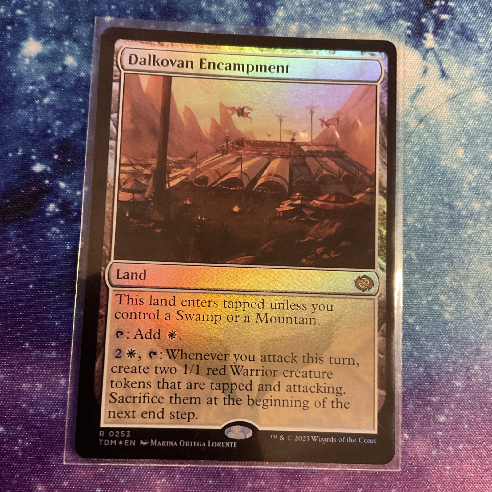 Dalkovan Encampment (FOIL) x1 - MTG Tarkir: Dragonstorm TDM #253 Dalkovan Encampment (FOIL) x1 - MTG Tarkir: Dragonstorm TDM #253