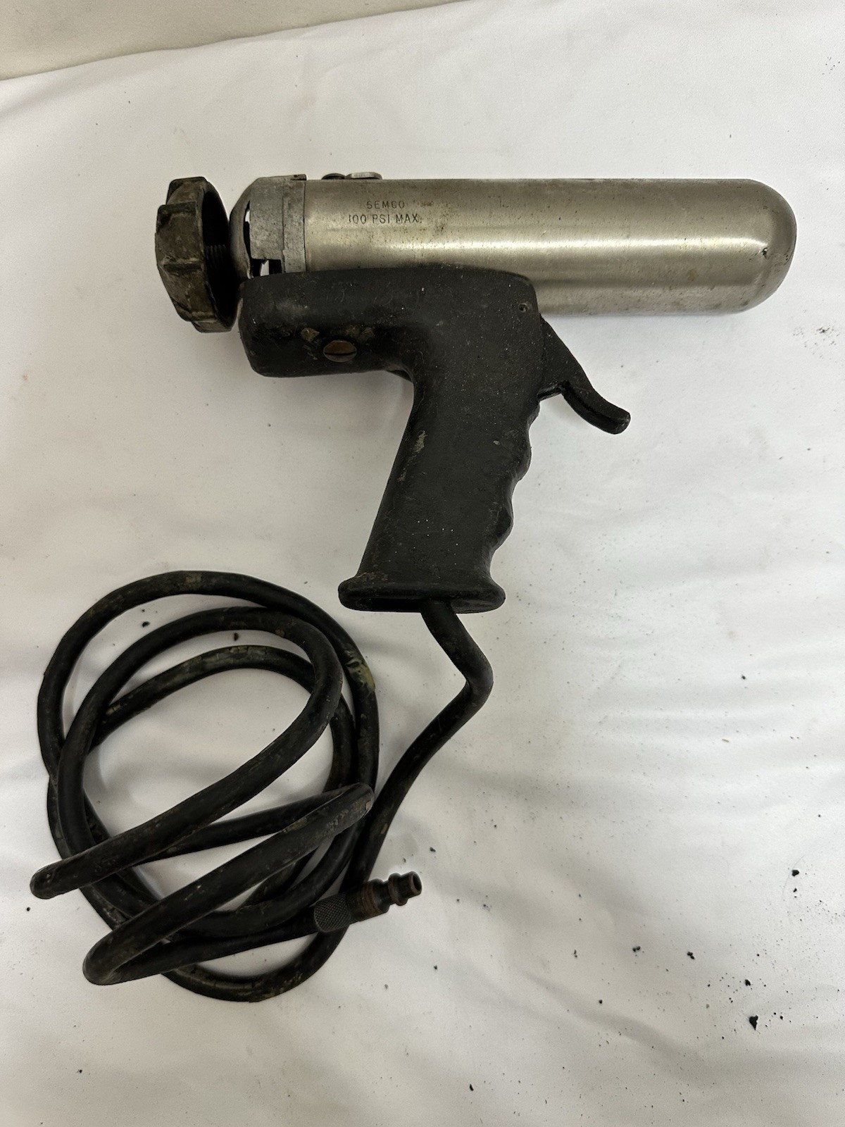 Semco 100 PSI Pneumatic Sealant Gun Aviation Aircraft Working TESTED Semco 100 PSI Pneumatic Sealant Gun Aviation Aircraft Working TESTED