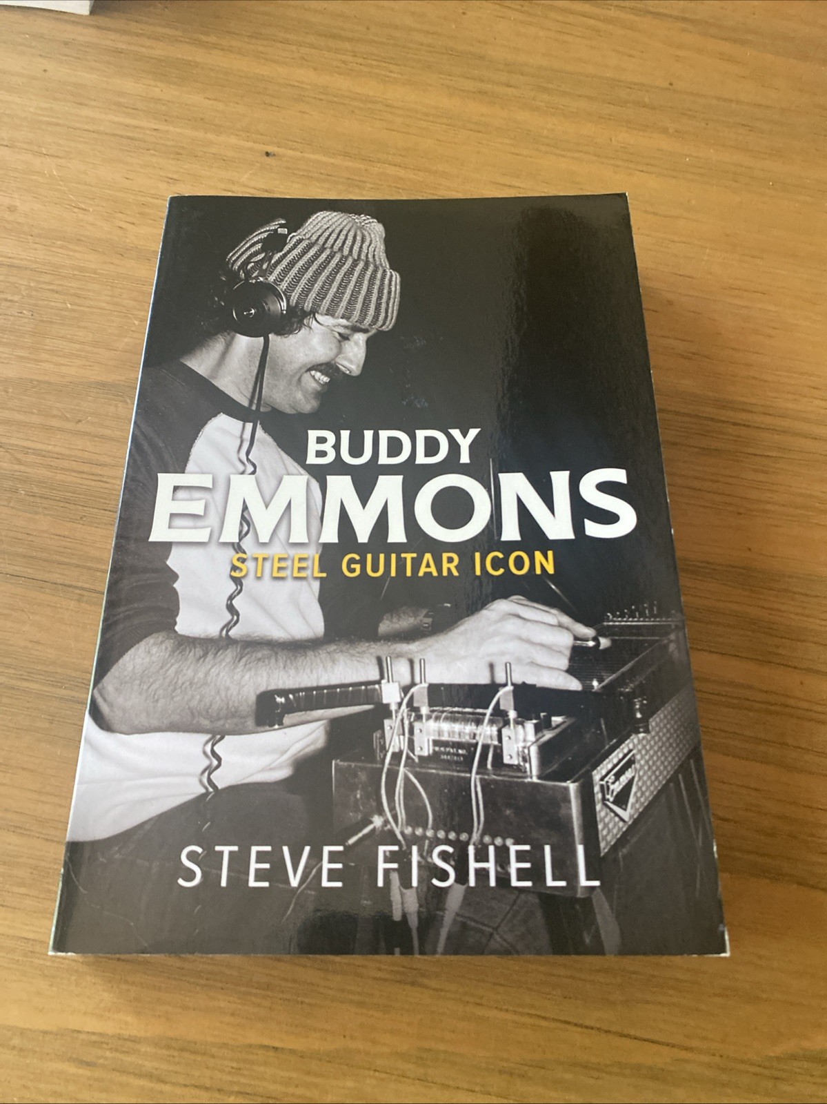 Buddy Emmons Steel Guitar Icon PB by Steve Fishell Signed By Author