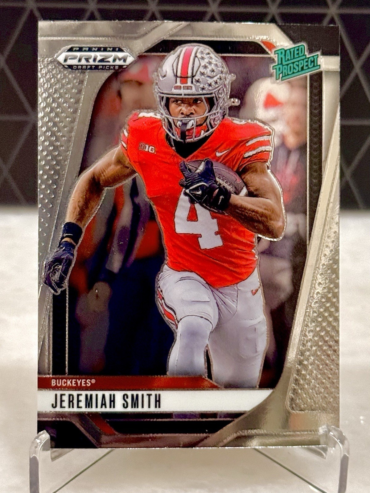 2025 Panini Prizm Draft Picks - Jeremiah Smith (RC) Ohio State Buckeyes #160