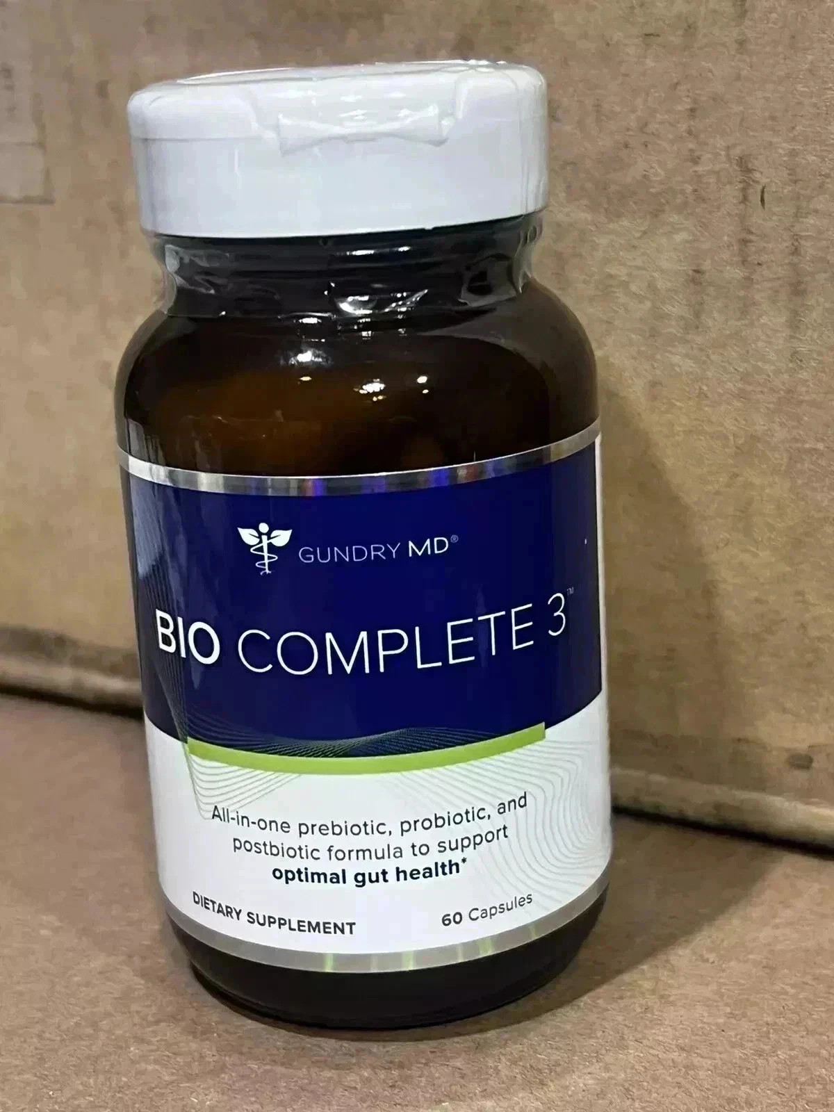 Gundry MD Bio Complete 3 Supplement 60 Capsules Optimal Gut Health Gundry MD Bio Complete 3 Supplement 60 Capsules Optimal Gut Health