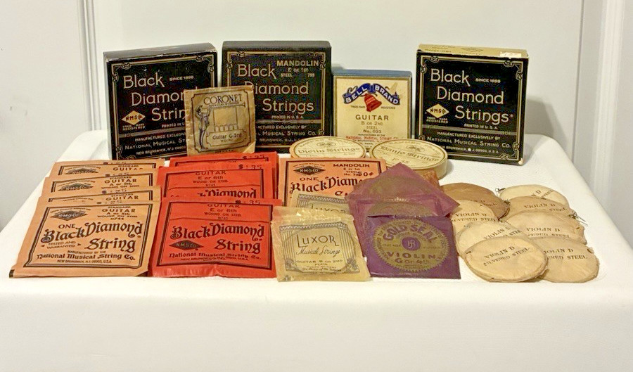 Antique Instrument String Collection Antique Instrument String Collection