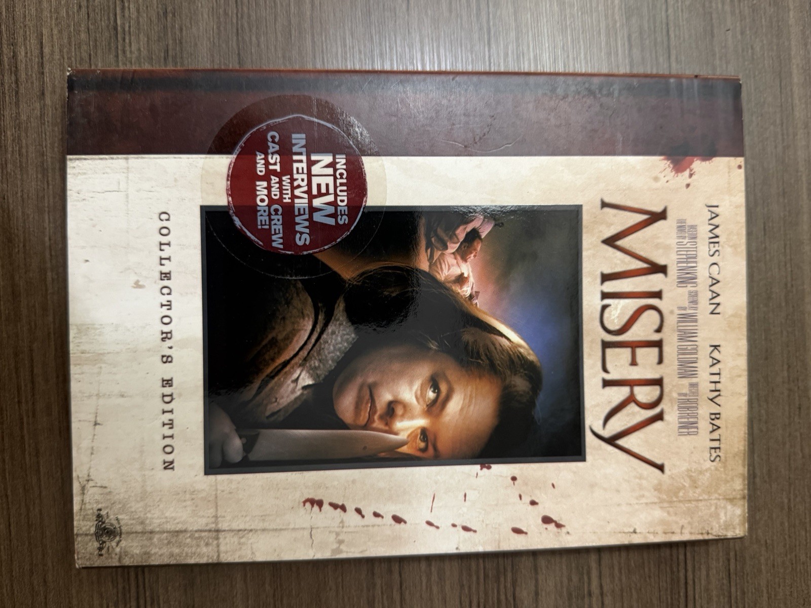 Misery Collector's Edition DVD w/ Rare & OOP Slipcover (Stephen King) USA
